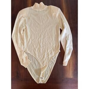Episode By Carolyn Wight Freeman, Small, Wool Bodysuit